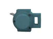 CUCT210CE 50mm Set-Screw Take-Up Housing, Open/Closed Cast-Iron Covers UC210 Pillow-Block Ball Insert, contact seal visible