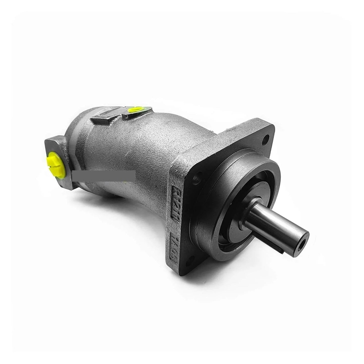 CAARLA Hydraulic Axial Piston Pump A2F Series Hydraulic Piston Oil Pump A2F45W2P1 Bent Axial Piston Pump side view.