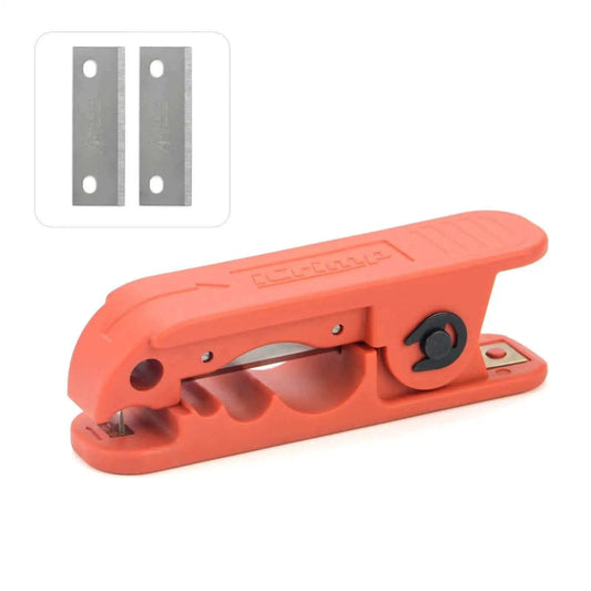 Cable Stripper for AWG 12 to 4/0 Round Cables With Radial Cutting Design Ideal for Battery and Welding Cables Includes Two Extra Blades
