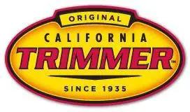 California Trimmer logo, original since 1935, yellow and red emblem for Cal Trimmer products.