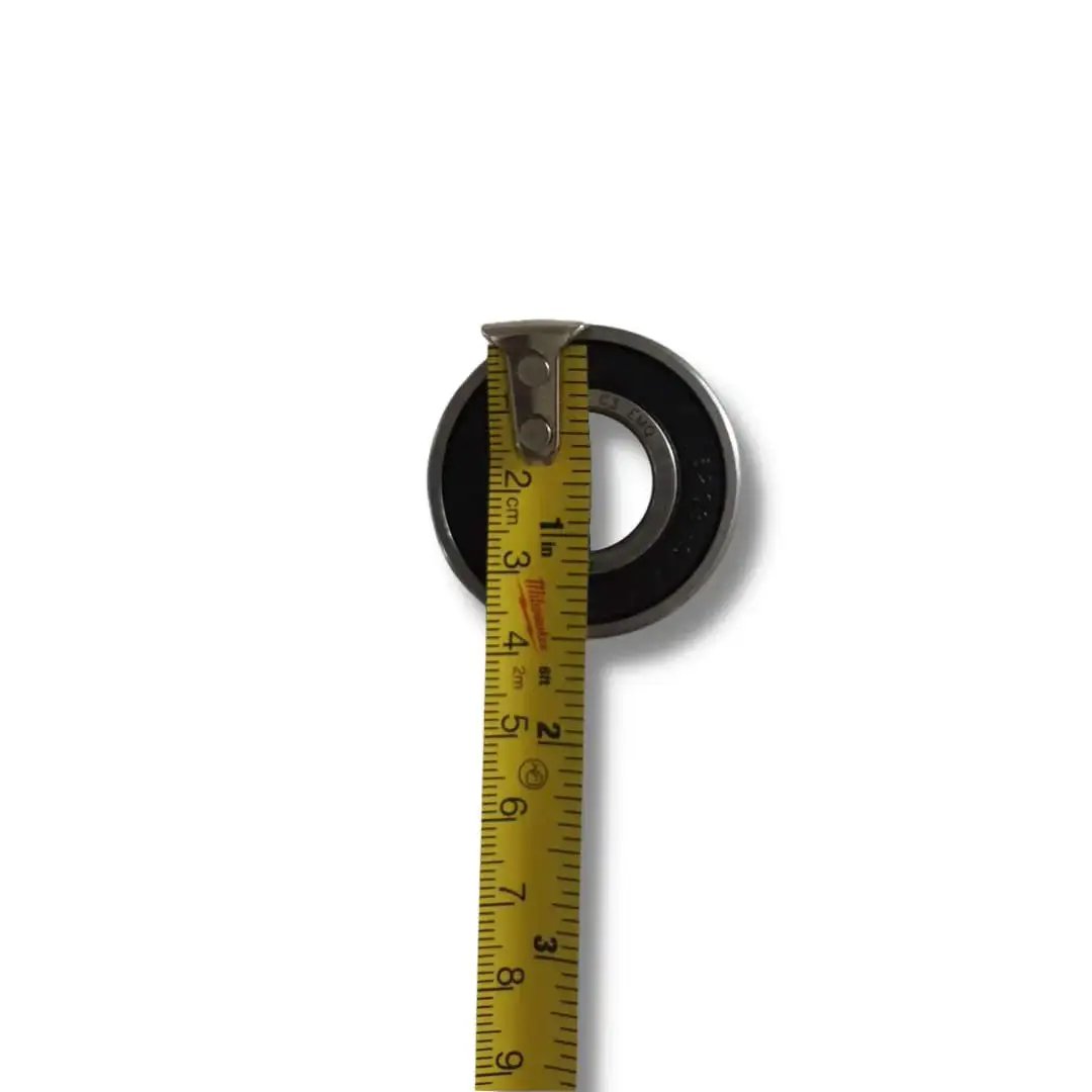Roller Shaft Bearing For Cal Trimmer Mowers 20 To 25 Inch Sealed Commercial Grade Bearings Made In Japan measured with tape