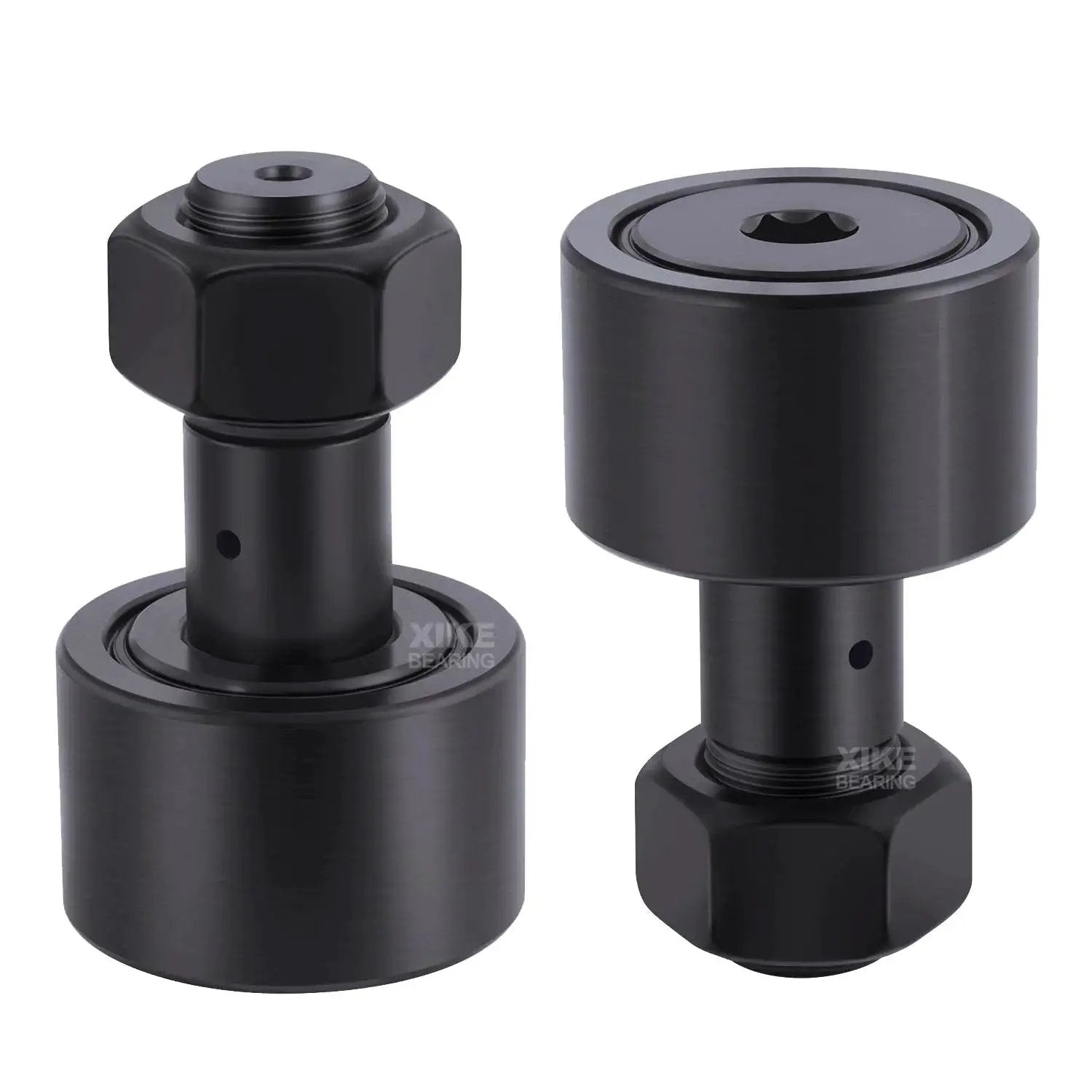 Cam Follower Bearings 2 Pcs CF 1 1/4 SB with Double Rubber Seals and Hex Hole, Chrome Steel, 31.75mm Bore