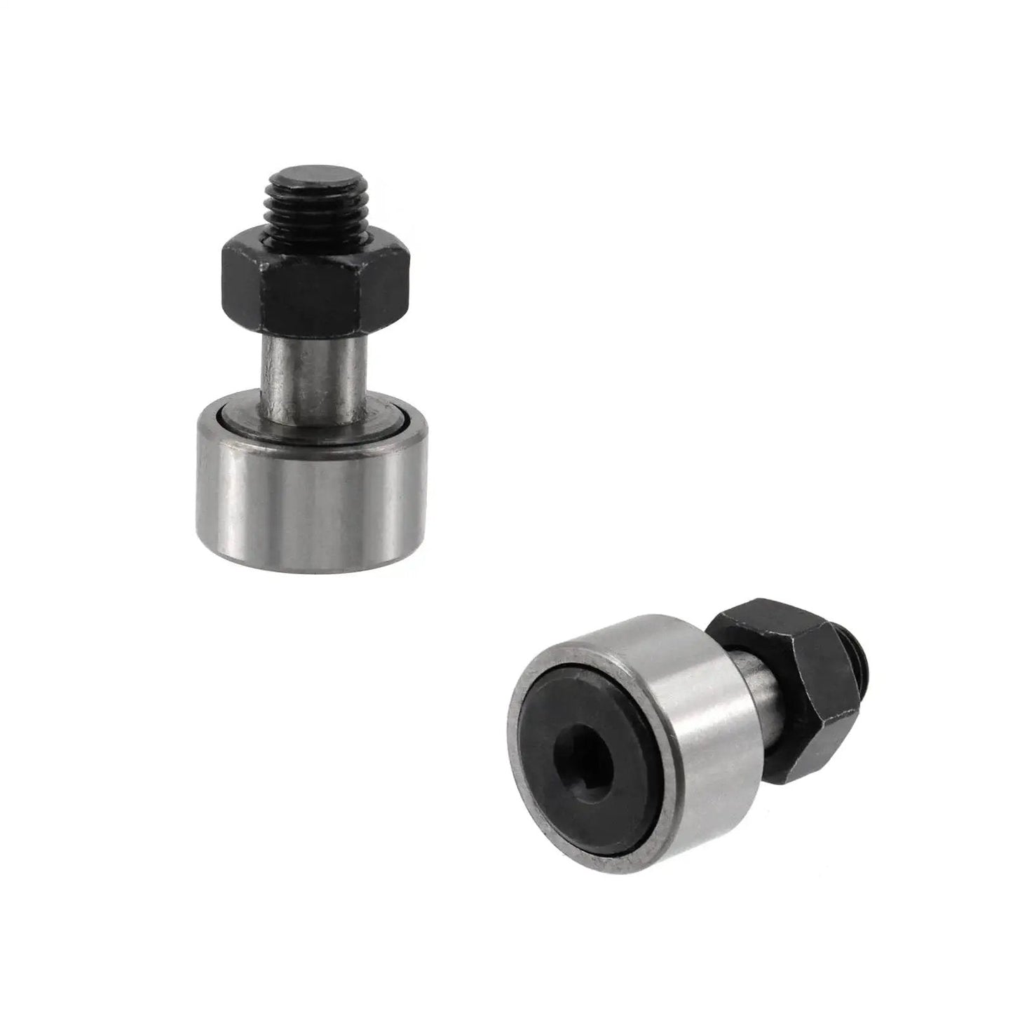 4 Pack Cam Follower Bearings Set For Track Runner KR22 Type Needle Roller, M10 x 1.25mm Thread, 22mm Roller for high speed use.
