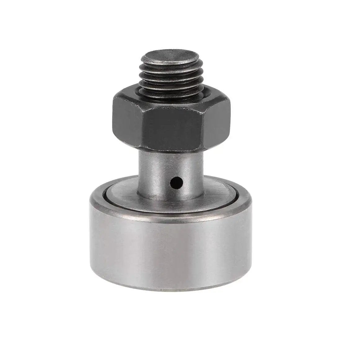 Cam Follower With Needle Rollers For Heavy Duty Cam And Track Applications KR30 Featuring 30mm Roller Diameter And 14mm Roller Width M12 Stud M12x1.5mm Thread Sealed Bearing Steel Construction For High Static And Dynamic Loads Uxcell