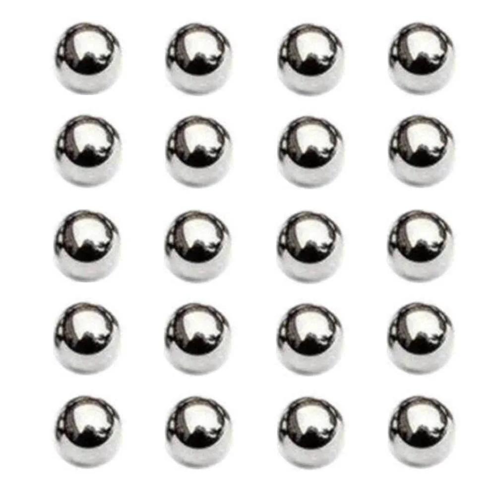 Carbon steel ball 9mm 14mm 2 Grains Carbon Steel Bearing Balls,Precision Balls, multiple silver precision steel balls displayed in rows