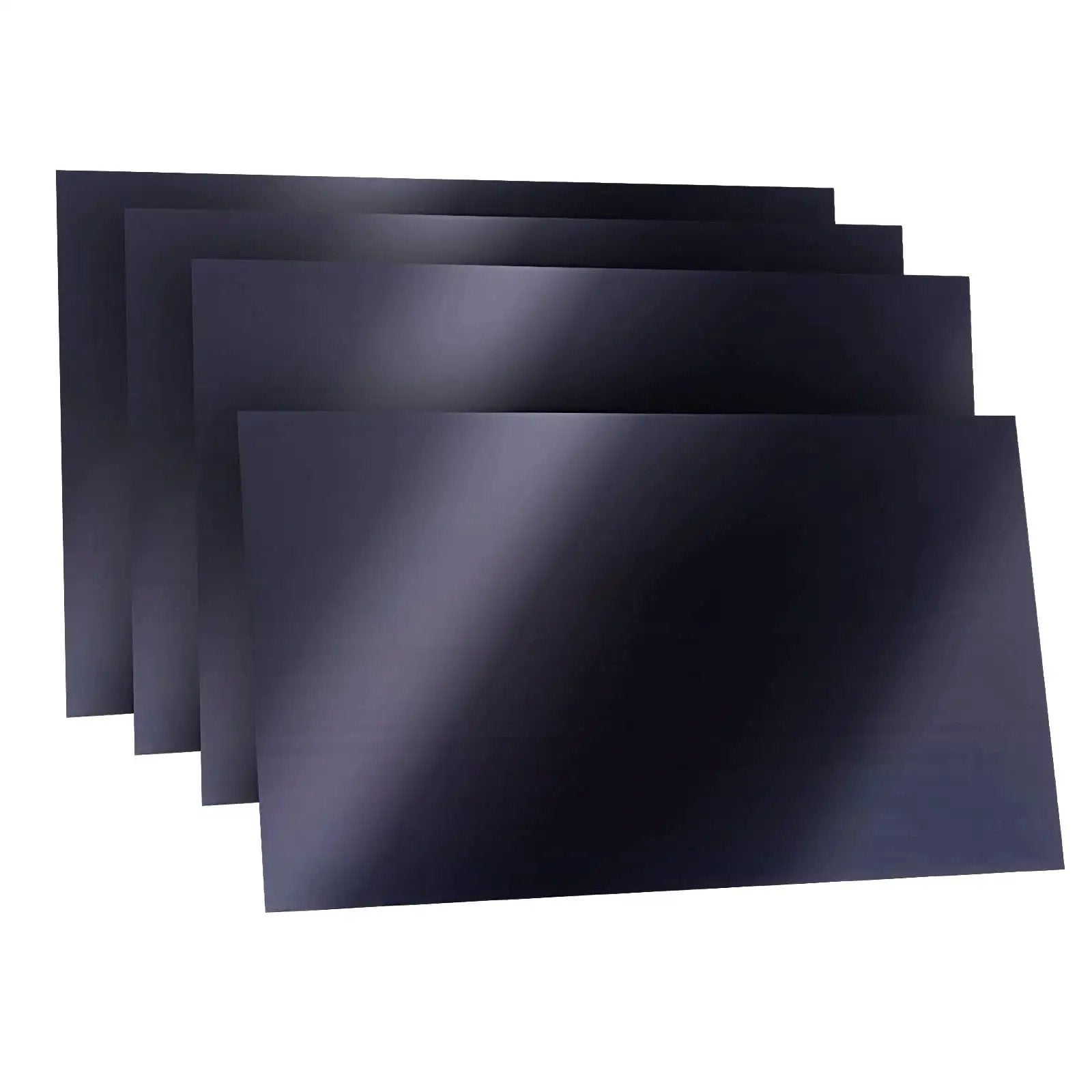 Carbon Steel Shim Stock Assortment Set, 6 Inch Wide By 12 Inch Long, Nine Thicknesses From 0.003 To 0.015 Inch Including 0.003 0.004 0.005