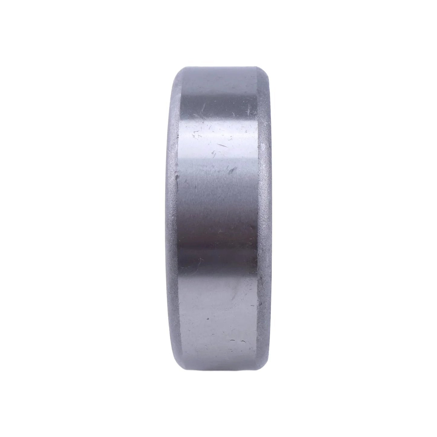 Side view of mast roller bearing 664206 MG208FFH for Cascade forklifts, metal construction for smooth mast guidance.