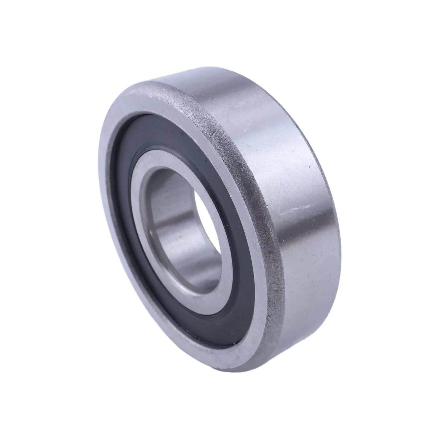 Mast roller bearing 664206 MG208FFH compatible with Cascade forklifts, side view of new condition replacement bearing