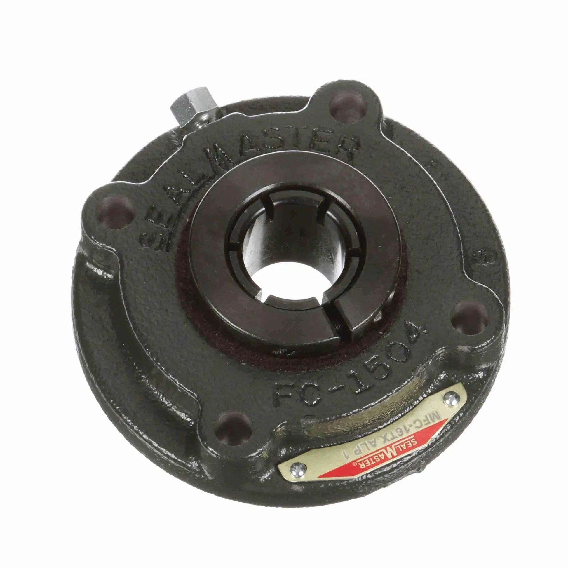 MFC 16TX ALP Mounted Cast Iron Flange Cartridge Ball Bearing Black Oxide Low Drag Concentric Lock Sealmaster Built Tough