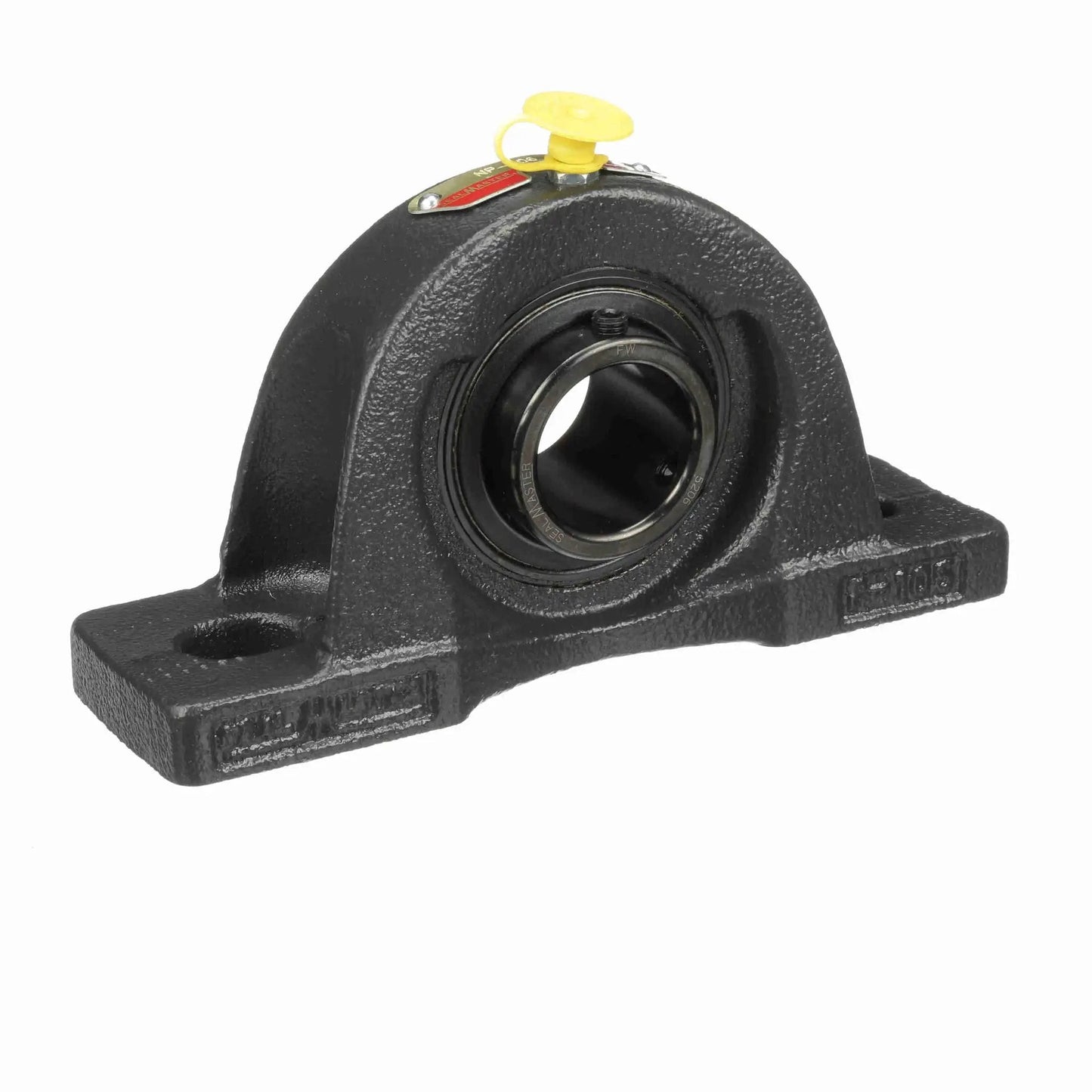 Mounted Cast Iron Pillow Block Bearing NP206 Two Bolt With Setscrew Lock For Medium Duty Machinery