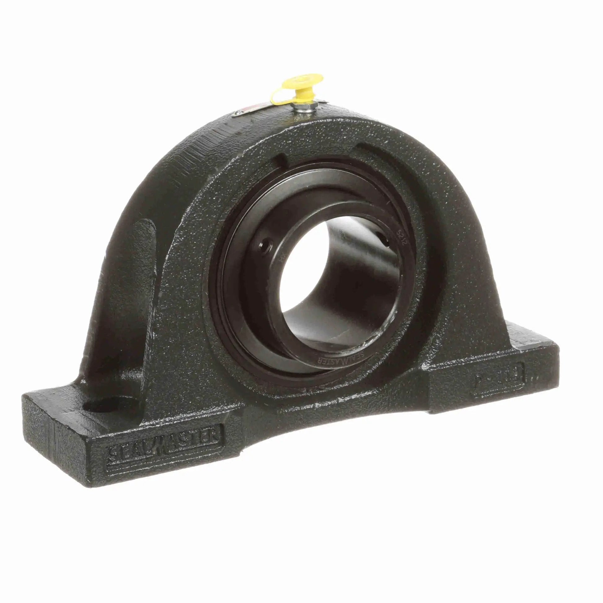 Mounted Cast Iron Two Bolt Pillow Block Bearing NP 46 With Setscrew Lock From Sealmaster Rugged One Piece Housing