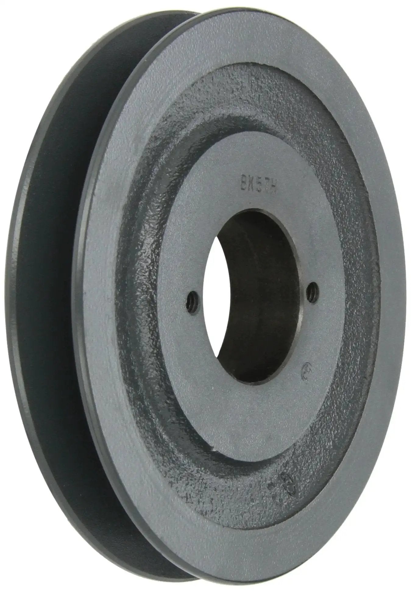 Durable Bushed Classical Gripbelt Sheave For 4L A Belts And 5L B Belts Cast Iron Single Groove Pulley With H Bushing