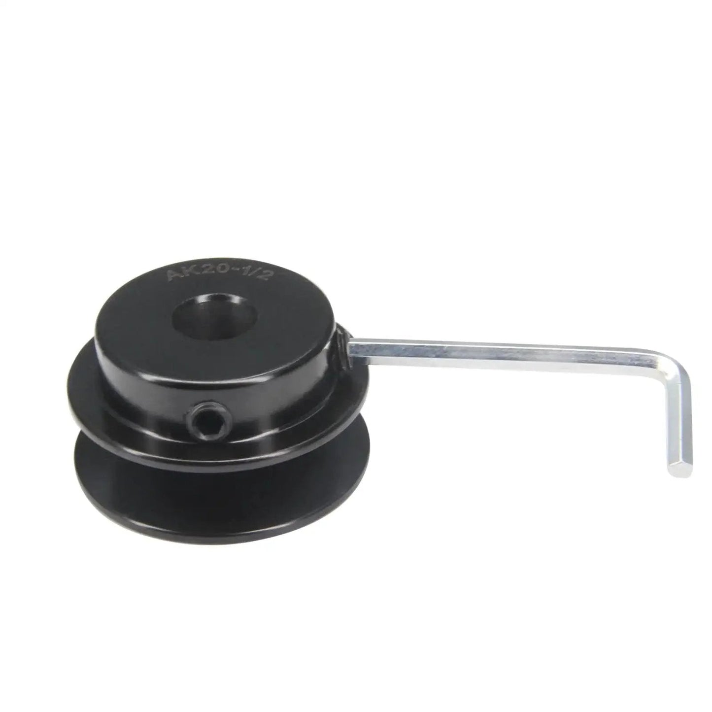 Single Groove Web Sheave Cast Iron Belt Pulley For V-Belt Drives 2.0 Inch Outer Diameter With 1/2 Inch Bore AK20
