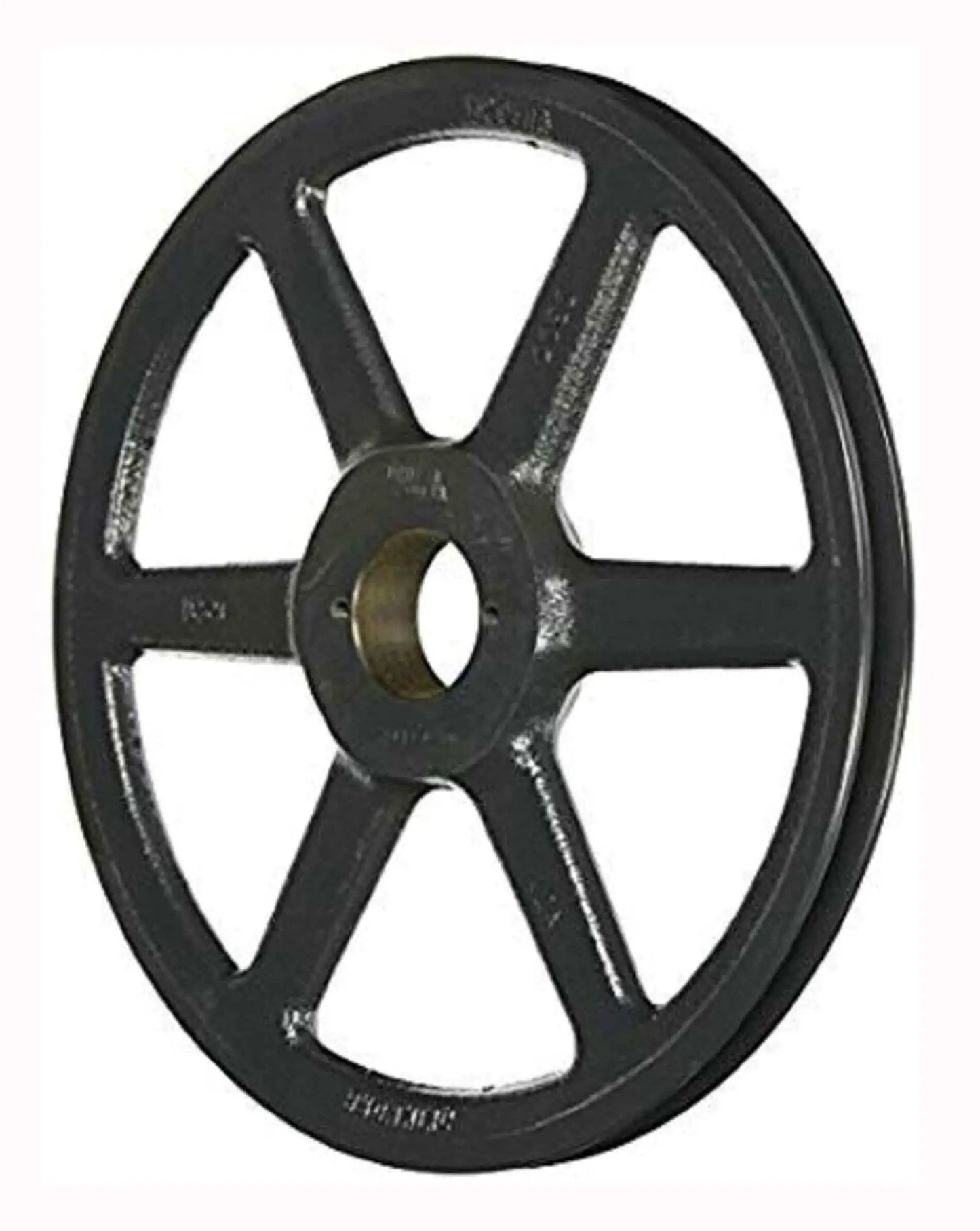 One Groove Cast Iron Pulley Sheave For V Belt 3L 4L And A Belts, 10.9 Inch Outside Diameter, Bore 1.1563 Inch, Belt Top Width 0.5 Inch