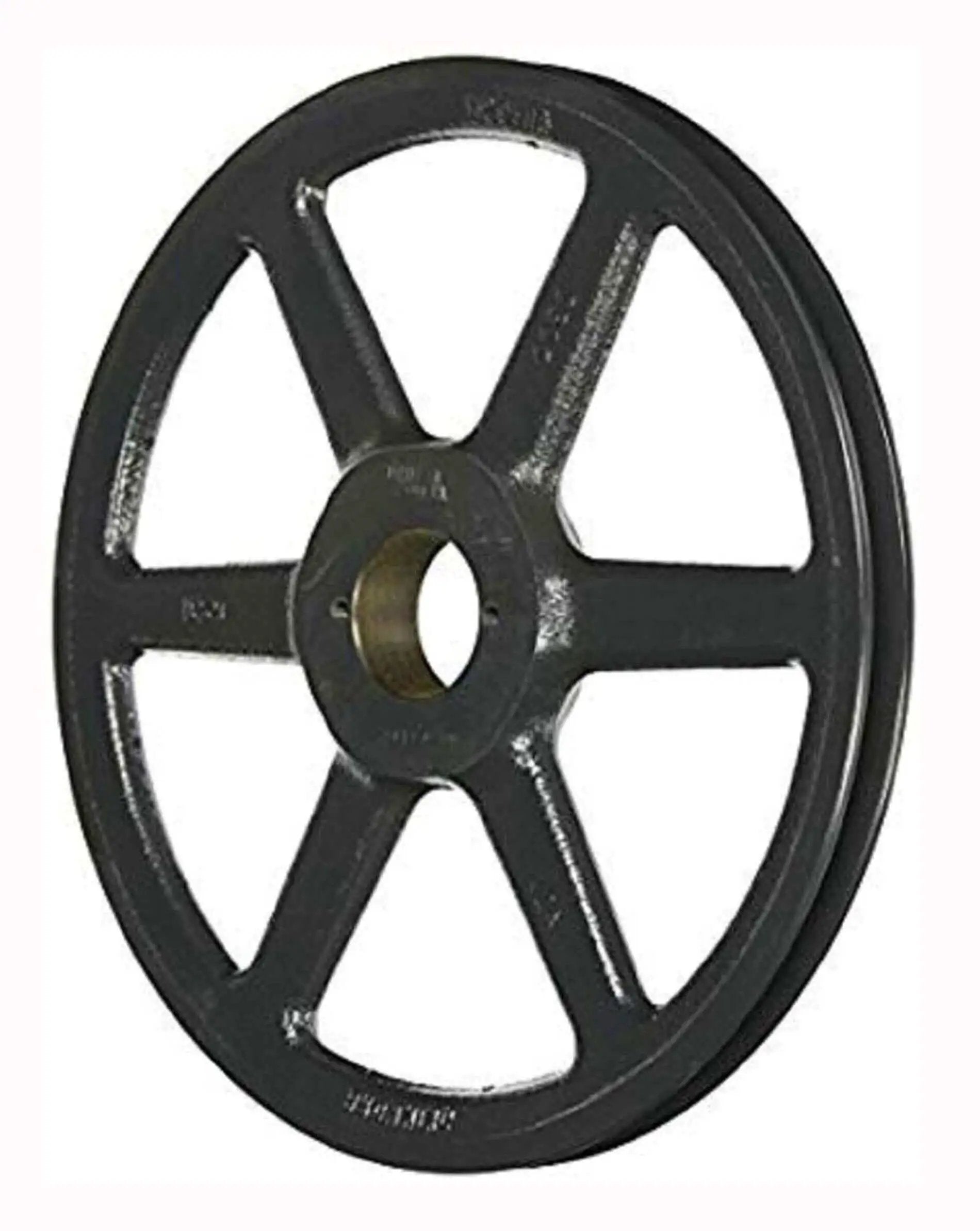 One Groove Cast Iron Pulley Sheave For V Belt 3L 4L And A Belts, 10.9 Inch Outside Diameter, Bore 1.1563 Inch, Belt Top Width 0.5 Inch