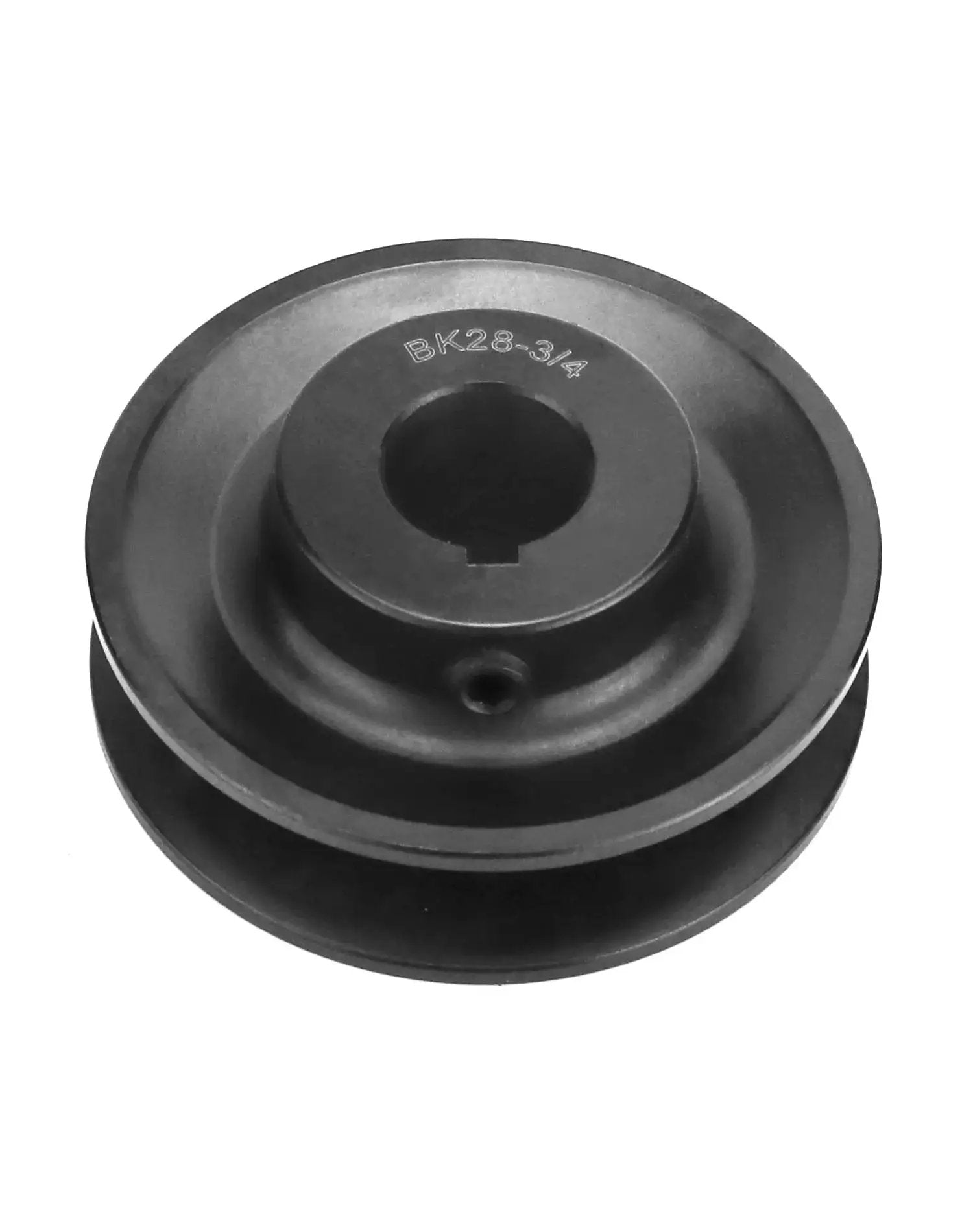 Heavy Duty Cast Iron V Belt Pulley With Three Quarters Inch Bore, 2.95 Inch Outer Diameter, 1 Groove, Bored To Size Sheave