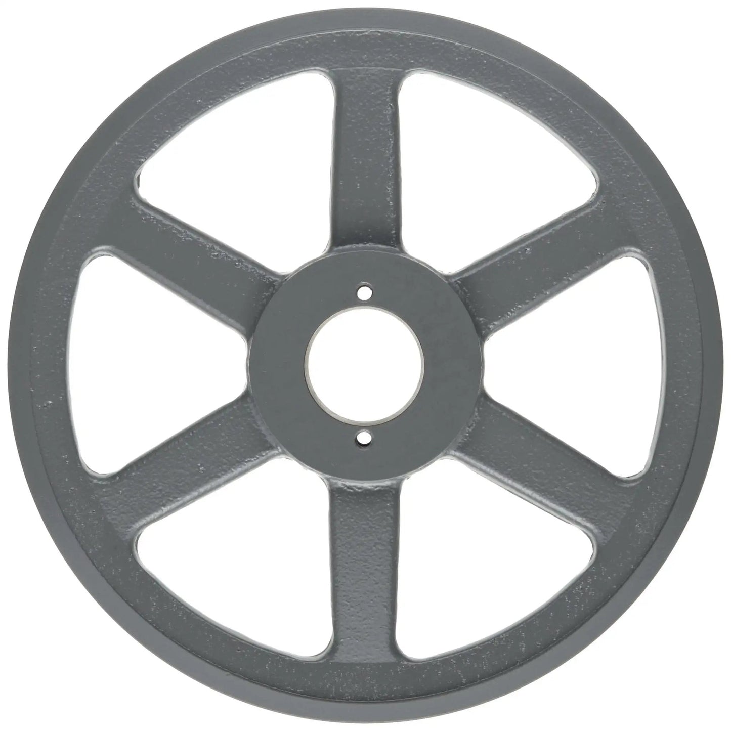 AK104 FHP QT Bushed V Belt Sheave For A Belt Section One Groove Cast Iron 10.25 Inch OD 2440 Max RPM Durable Heavy Duty