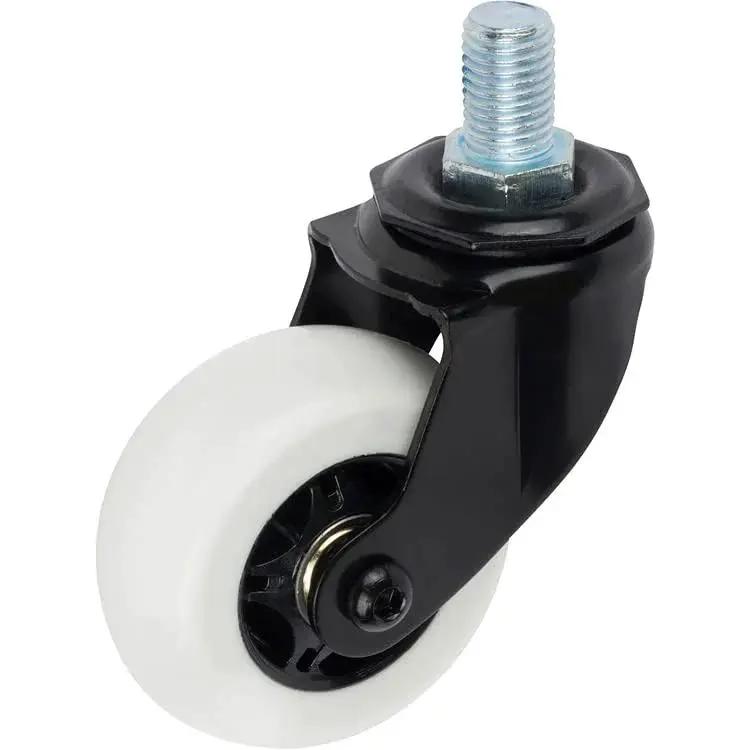 Premium Replacement Caster Wheel 76mm By 30mm For Razor Crazy Cart CC XL And DLX Complete Front And Rear Wheel Assembly Heavy Duty Urethane