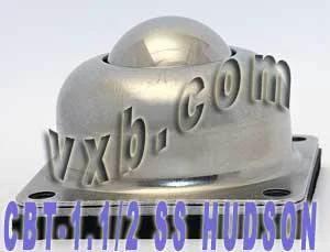 CBT-1 1/2 SS Flange Ball Transfer 1-1/2 Main Ball Mounted Bearing