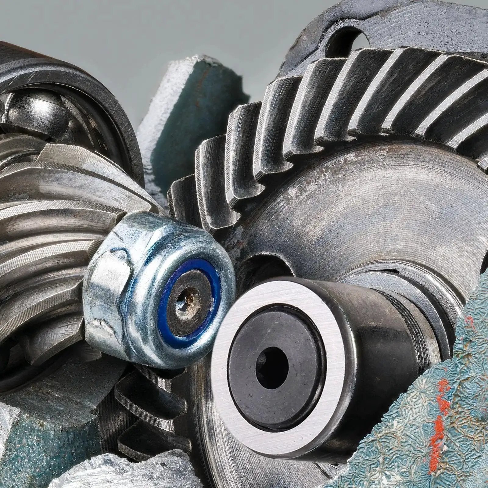 CF8 Stainless Steel Cam Follower Needle Roller Bearing KR19 close-up in machinery system