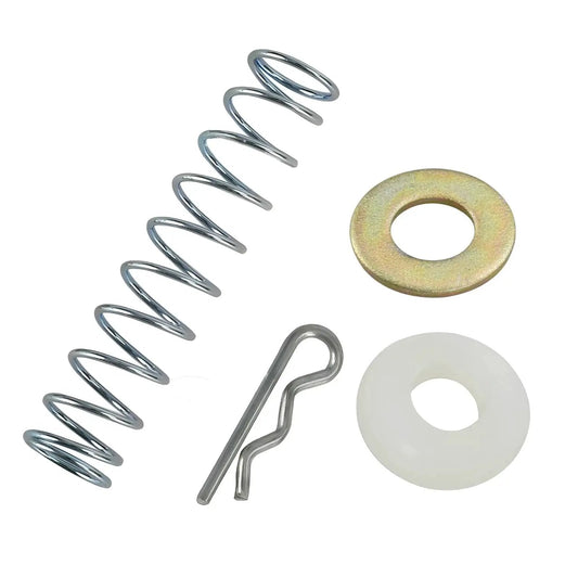 Transmission Shift Rod Linkage Repair Kit for 67 to 88 Chevrolet Models, spring, washer, bushing, pin clip, Replacement Part 1377083