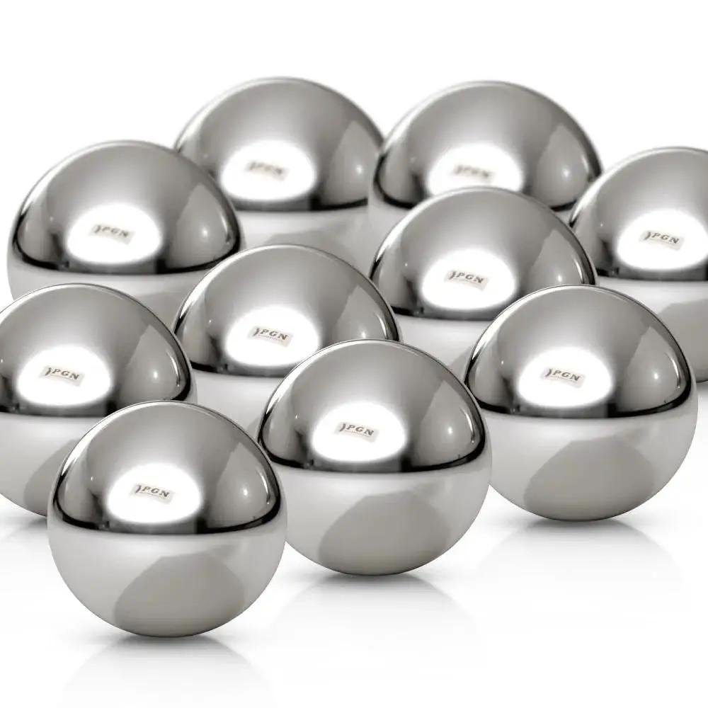 Ten Pieces Precision Chrome Steel Bearing Balls Pro Grade Five Eighths Inch Set G25 for Machinery and Bearings, ideal for DIY projects.