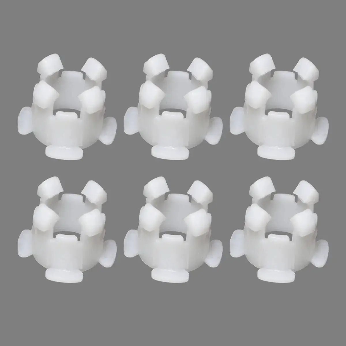 Six Piece Clutch Pedal Shaft Bushing Set Compatible With Ford F150 F250 F350 Ranger And Bronco Years 1985 Through 2003 Durable Steel