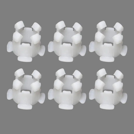 Six Piece Clutch Pedal Shaft Bushing Set Compatible With Ford F150 F250 F350 Ranger And Bronco Years 1985 Through 2003 Durable Steel