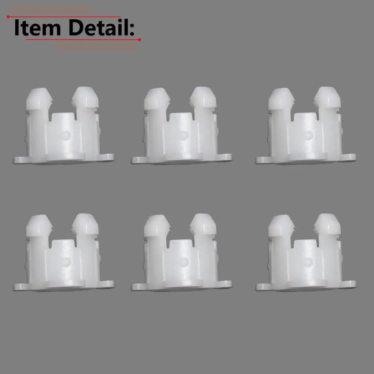 Six Piece Clutch Pedal Shaft Bushing Set Compatible With Ford F150 F250 F350 Ranger And Bronco Years 1985 Through 2003 by RLB HILON