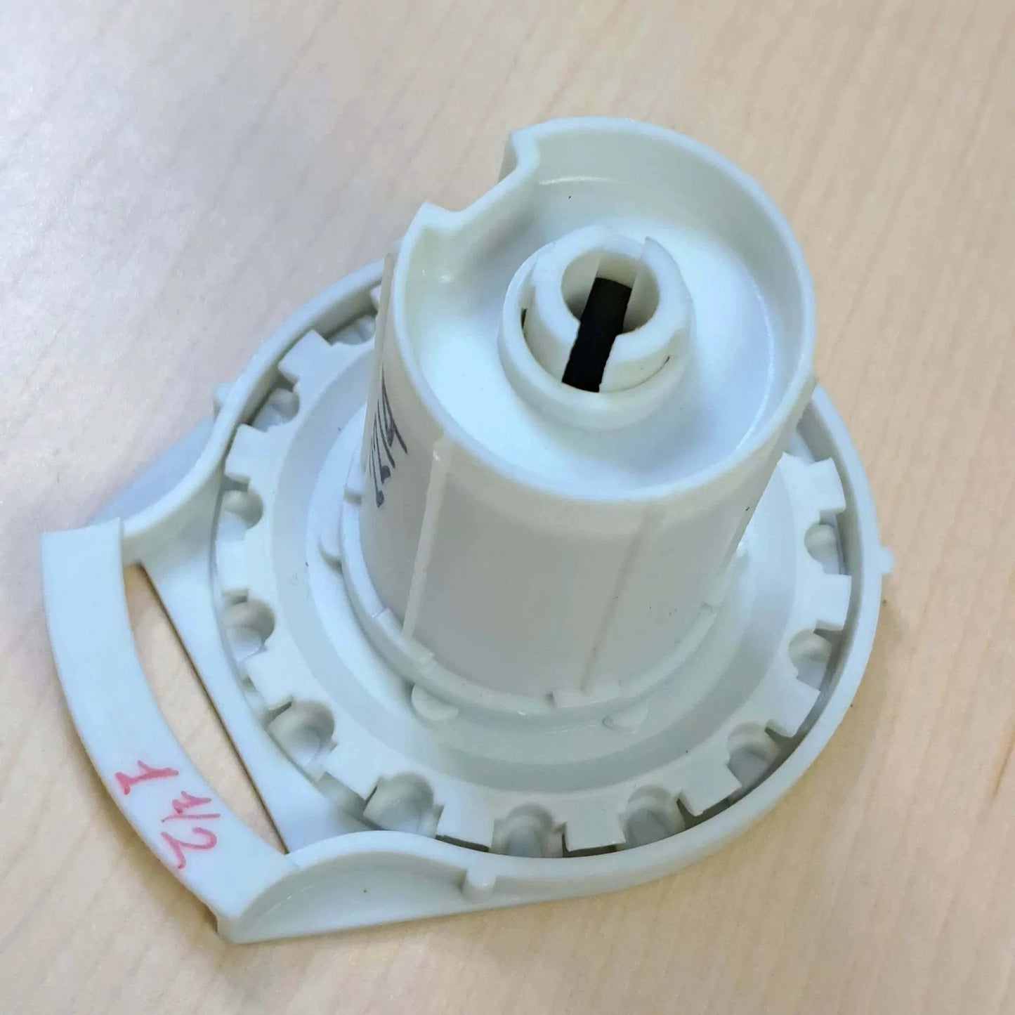 Clutch R Series with Bead Stopper (White, R16-1 1/2" Tube), close-up view showing bead stopper mechanism.