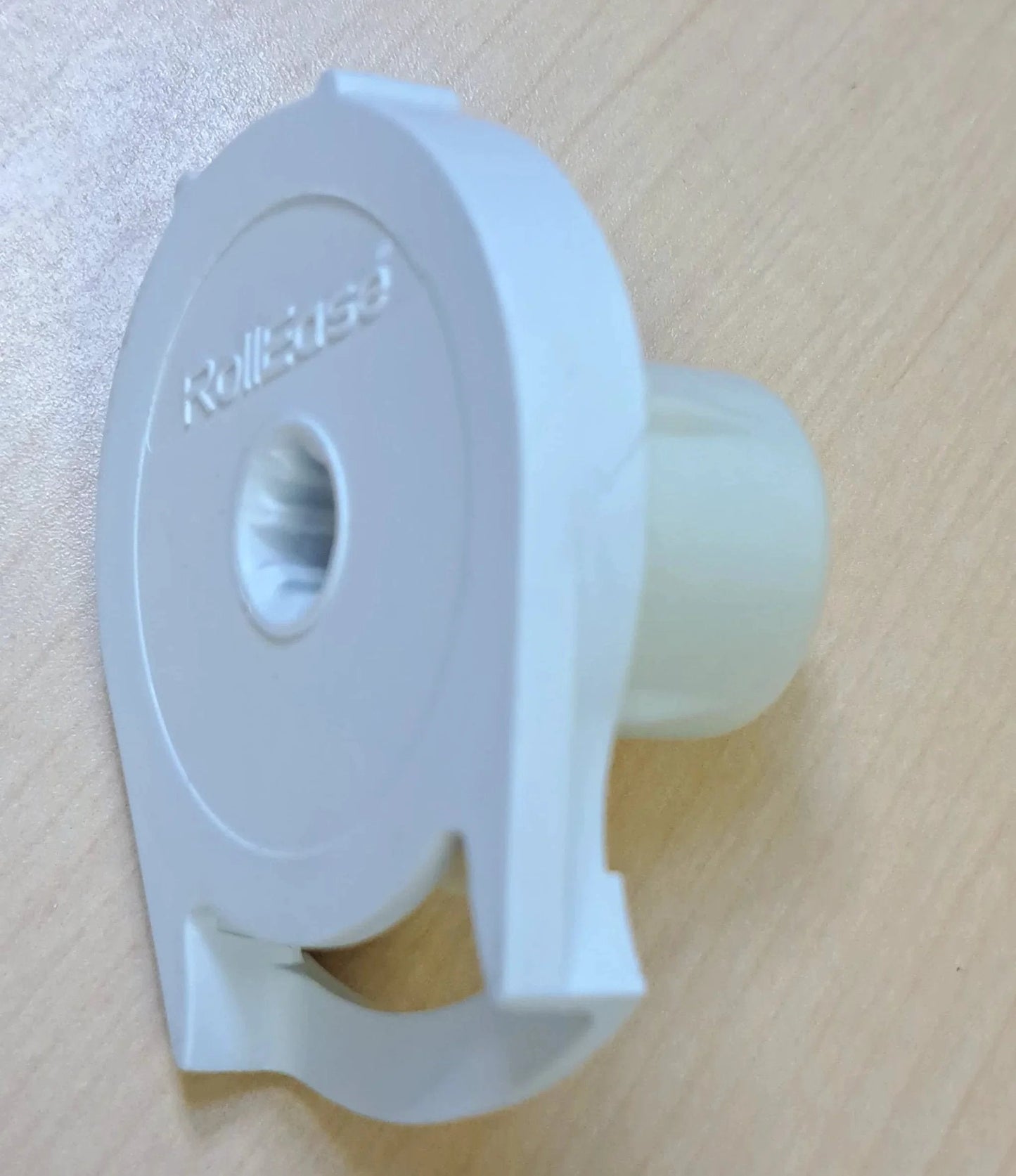 Side view of Clutch R Series with Bead Stopper (White, R8-1 1/8" Tube) showing fiberglass PBT housing and end plug bracket.