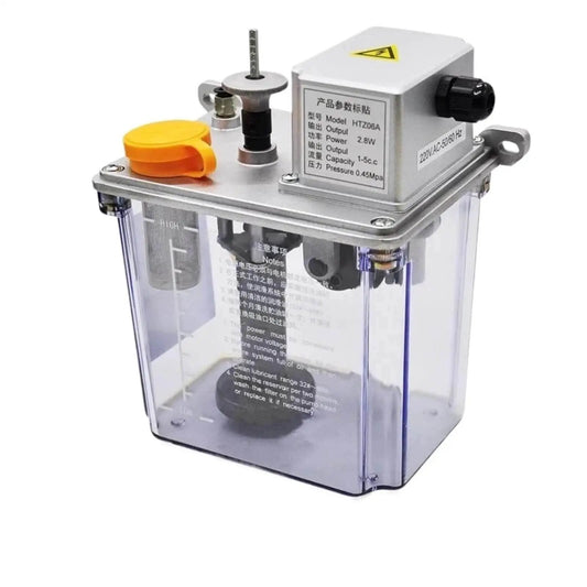 2L Electric Intermittent Lubrication Pump For CNC Machine Tools Lathe And Milling Machine Automatic Lubricator Oil Pump 220V