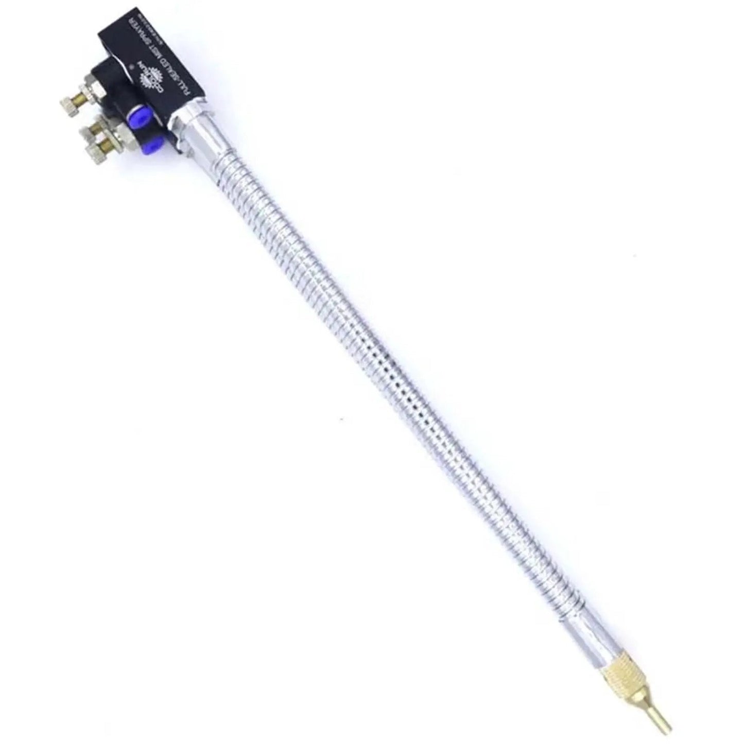 Mist Coolant Lubrication Spray System Unit for CNC lathe milling drilling engraving sawing machines with two nozzle micro flow head