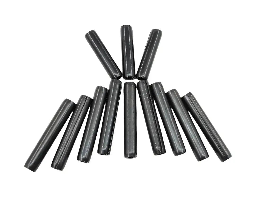 Heavy Duty Coiled Spring Roll Pins Set For Cub Cadet Lawn Tractors Fits 100 102 106 104 108 Series displayed on white background