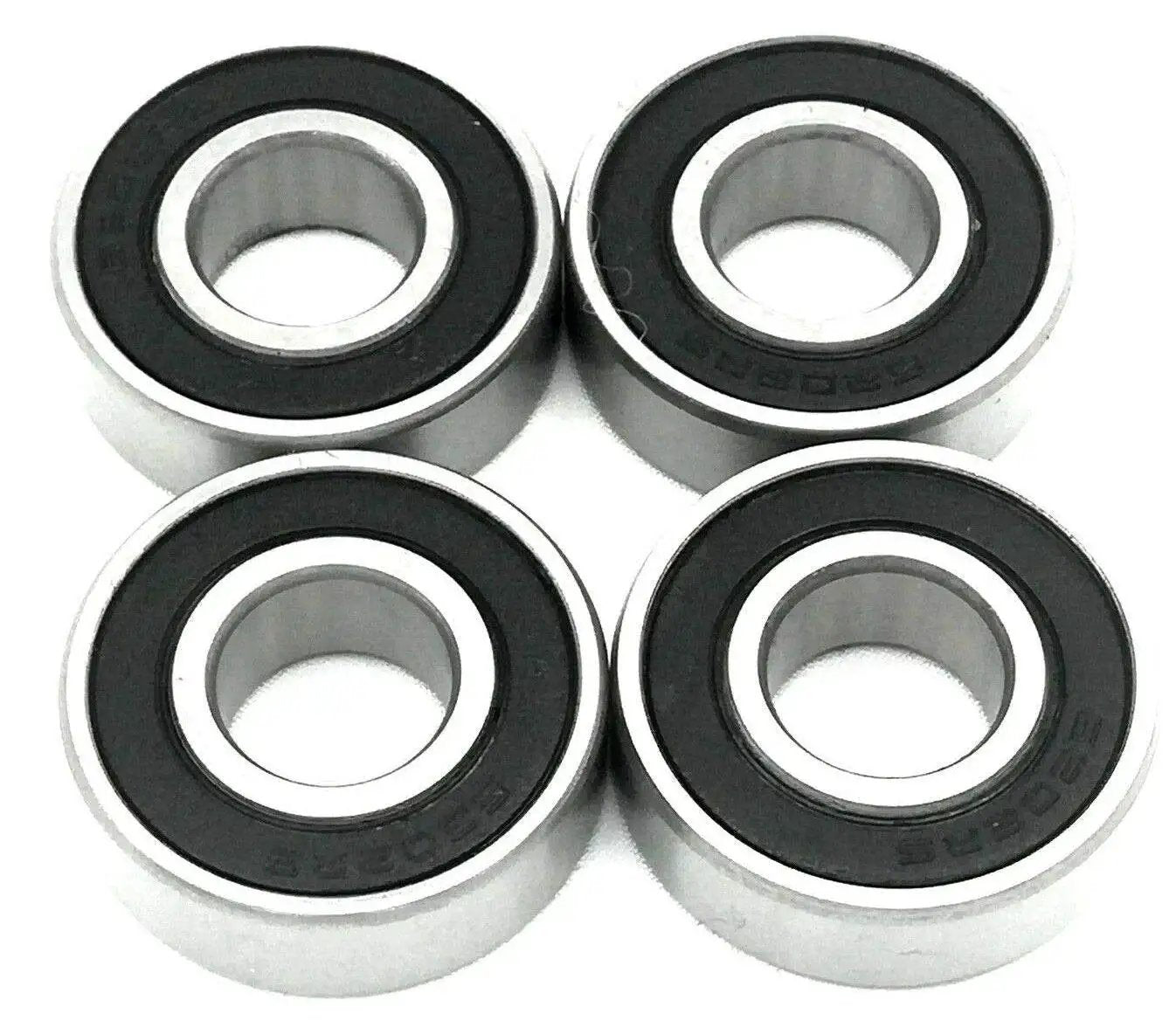 4 Pack Front And Rear Wheel Bearing Set For Coleman CT200U CT200U EX And Baja MB165 MB200 Mini Bikes 6202 RS Bearings 15x35x11mm