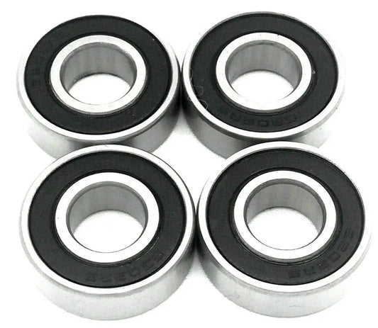 4 Pack Front And Rear Wheel Bearing Set For Coleman CT200U CT200U EX And Baja MB165 MB200 Mini Bikes 6202 RS Bearings 15x35x11mm