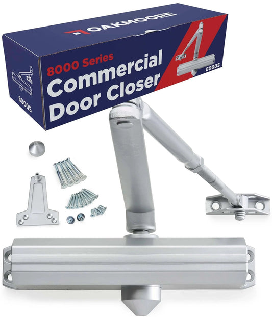 Commercial Heavy Duty Door Closer ADA UL Grade 1 Listed Self Closing For High Traffic Doors With Hydraulic Action packaging