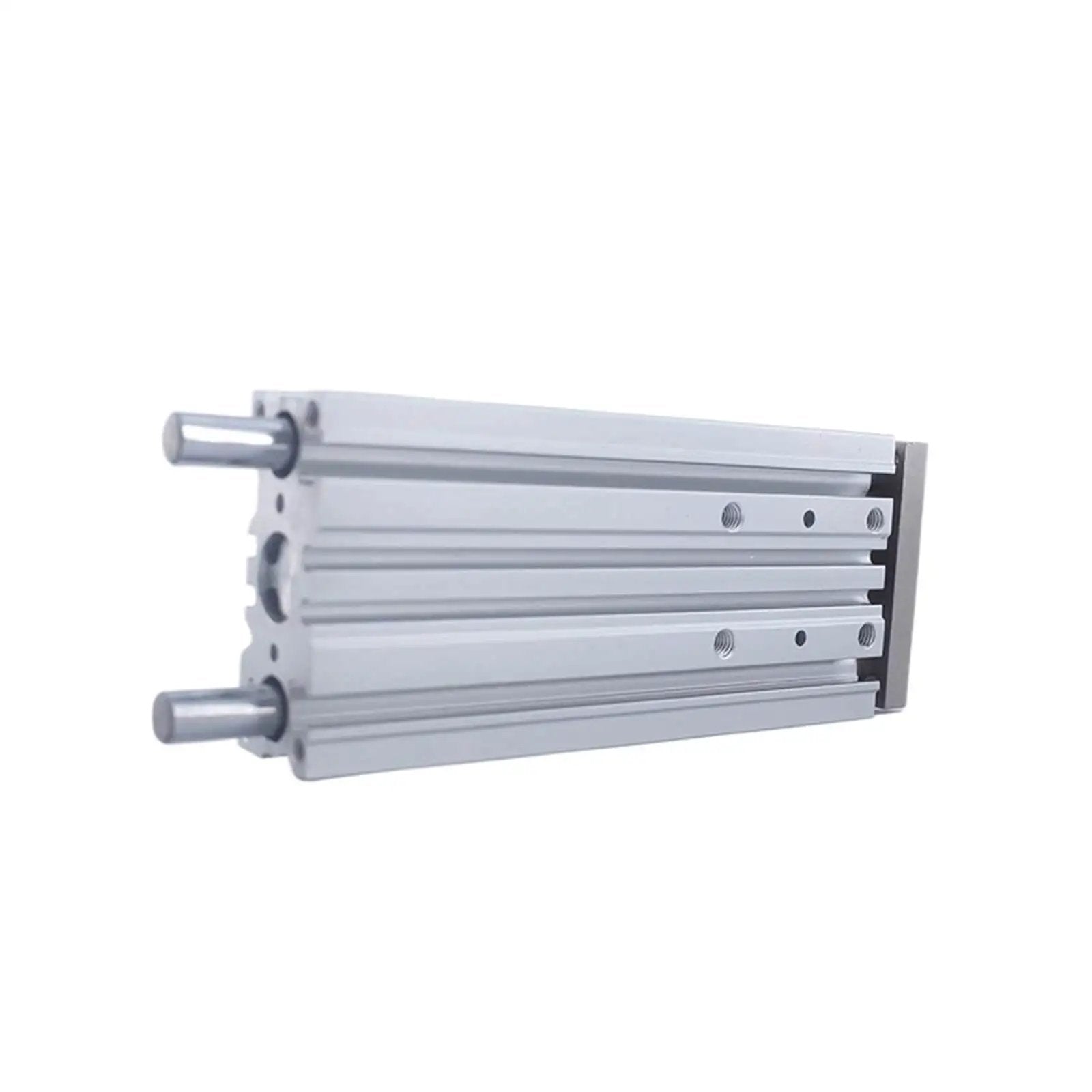 Side view of Compact 16mm Bore Pneumatic Double Acting Cylinder With Slide Bearing And MGPL Ball Bushing Actuator Heavy Duty