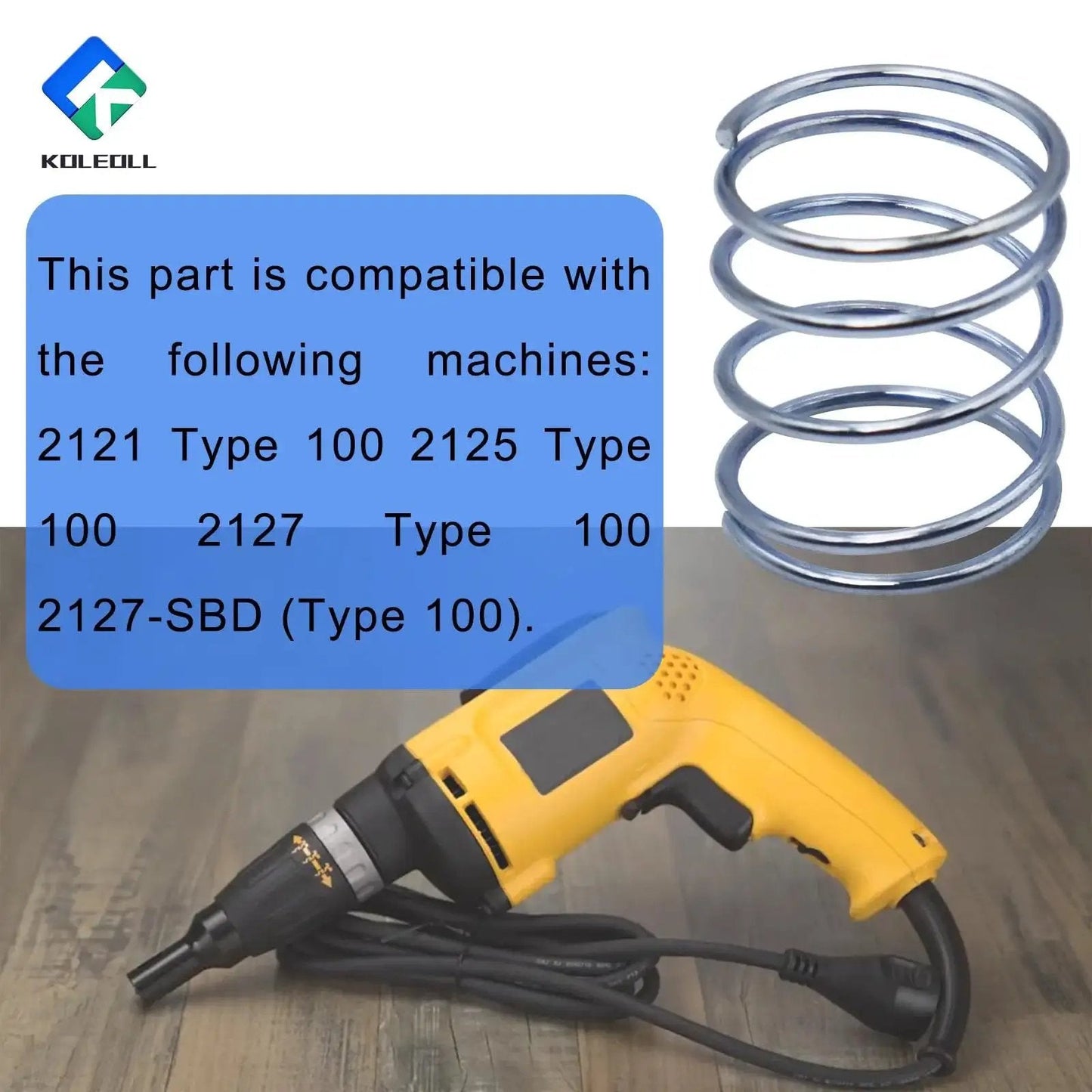 Two Pack Compression Springs For DeWalt Clutch Systems Compatible With DW255 Type 1 DW276 Type 1 And Type 2 DW251