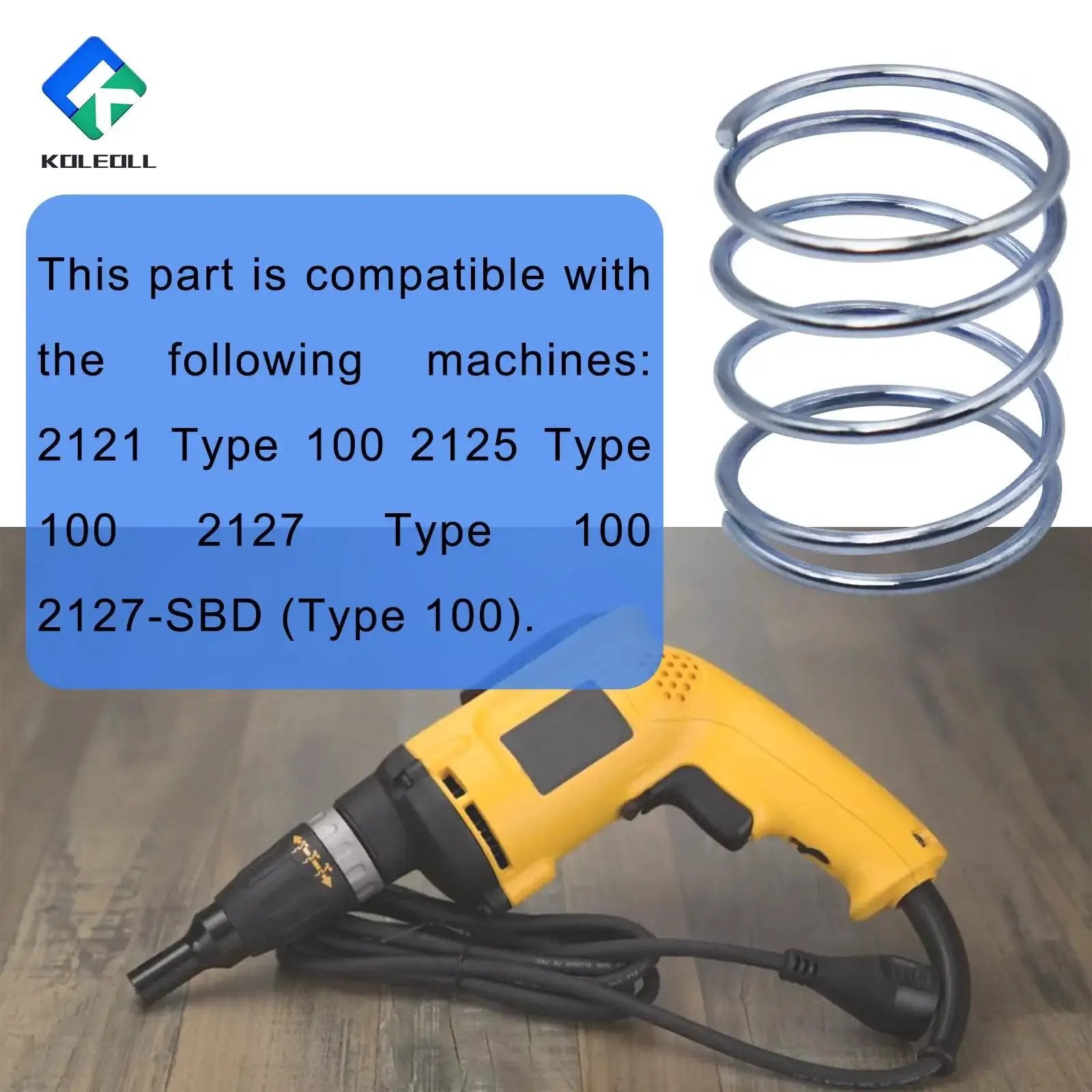 Two Pack Compression Springs For DeWalt Clutch Systems Compatible With DW255 Type 1 DW276 Type 1 And Type 2 DW251