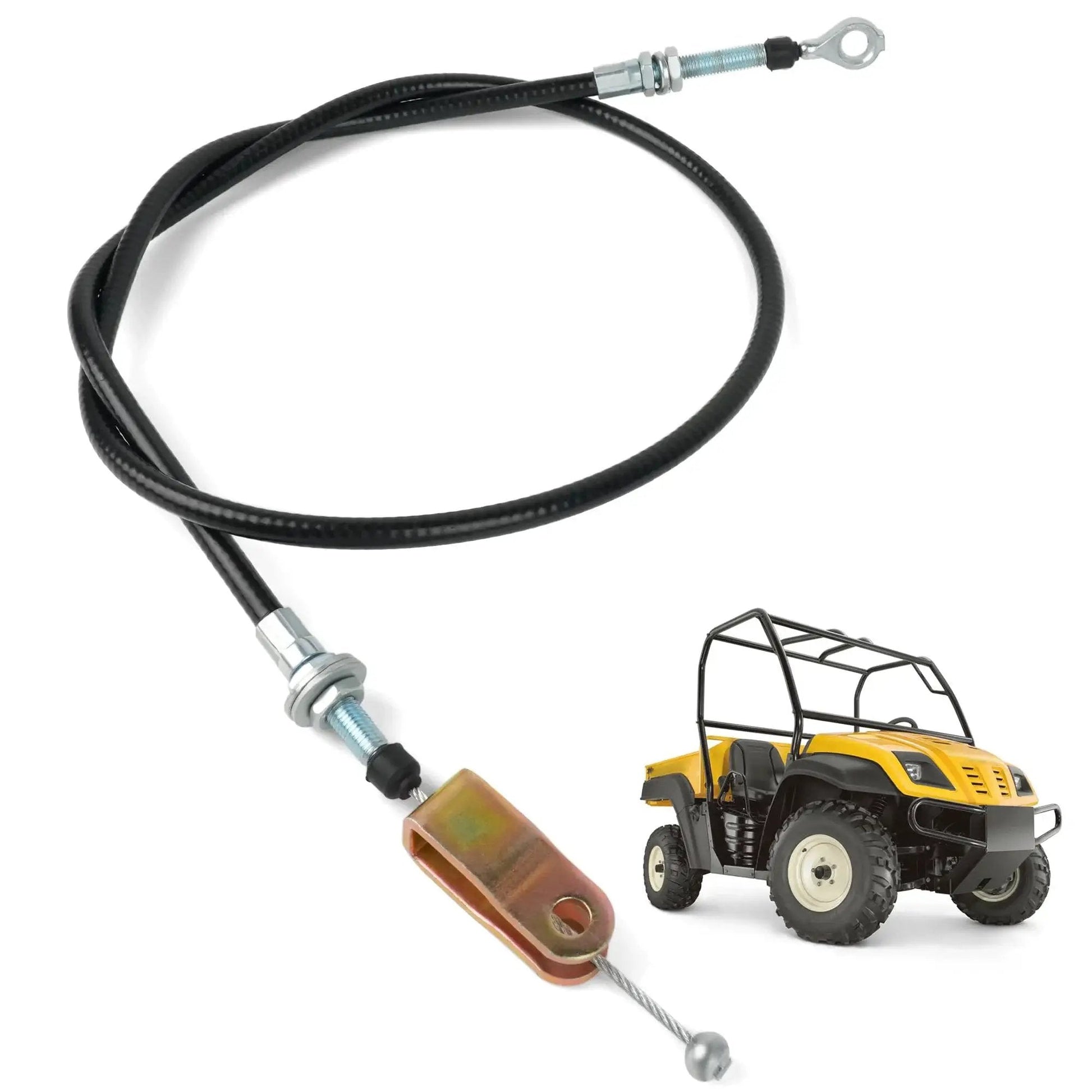 Park control cable 946-04254 replacement fits Cub Cadet Volunteer EFI 4x4 shown with tractor model for brake engagement
