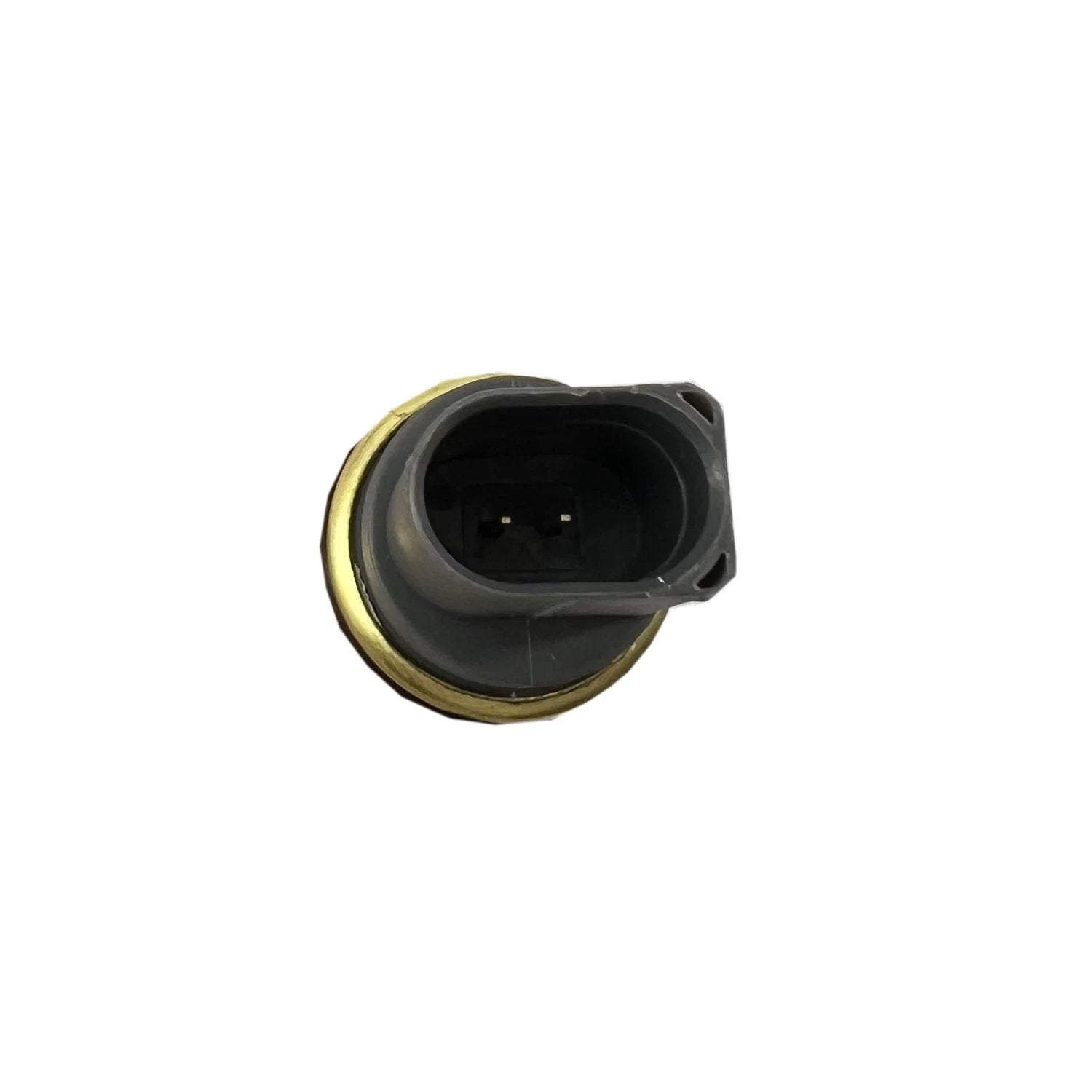 Coolant Temperature Sensor 158-0784 ECT Replacement for Audi VW Vehicles, top view showing connector and sealing ring.