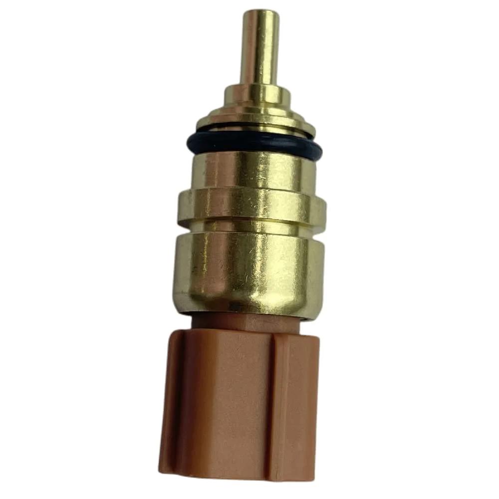 Durable Coolant Temperature Sensor 39220-38010 TX191 3922038010 for Hyundai and Kia side view, brass and plastic components.