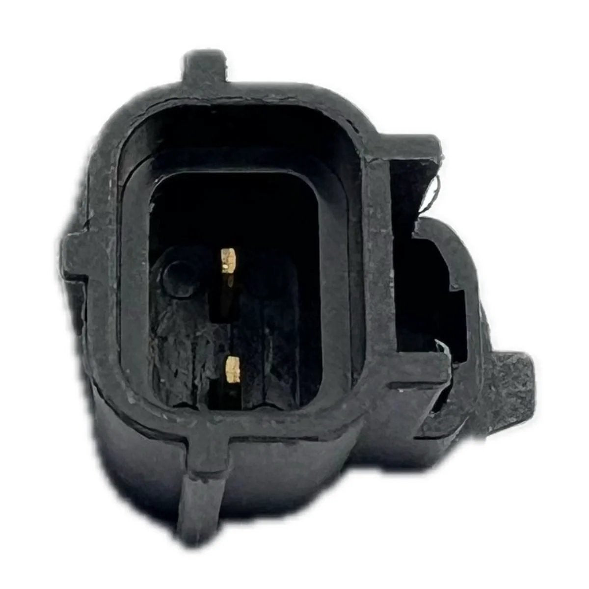 Close-up of Direct Fit Plug And Play Coolant Temperature Sensor For Jeep Compass Patriot Avenger Journey Caliber Sebring Fits 2007 2015 Across Models Replacement Part Numbers 05033313AA 1712518 5033313AA 5S8976 TX205, showing connector detail.