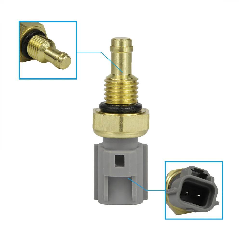 Coolant Temperature Sensor Replacement For Ford Contour Escort Explorer Ranger Fusion And Mazda Models Like MX6 MX5 CX7 CX9 Mercury Cougar Milan Mountaineer Mystique With OE Number 978F12A648AA 4537712 5072891 Ready To Install, showing close-up of sensor and connector.