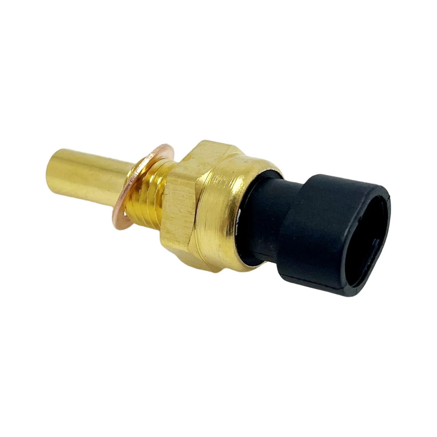 Coolant Temperature Sensor Replacement For Chevrolet Silverado 1500 Tahoe Impala Malibu Sierra 1500 Yukon 1999 2018 2000 2019 Non OEM Accessory With 1 Sensor Drop In Reliable Reading Check Vehicle Compatibility Using Parts Search Tool YCUPONE, showing a close-up view of the sensor.