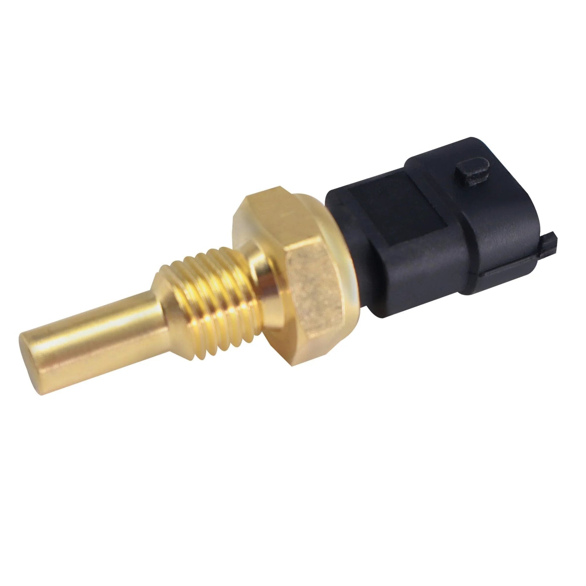 Coolant Temperature Sensor For Buick Cadillac Chevy GMC Saturn Cars Replaces 12639899 213-4777, showing brass sensor tip and connector.