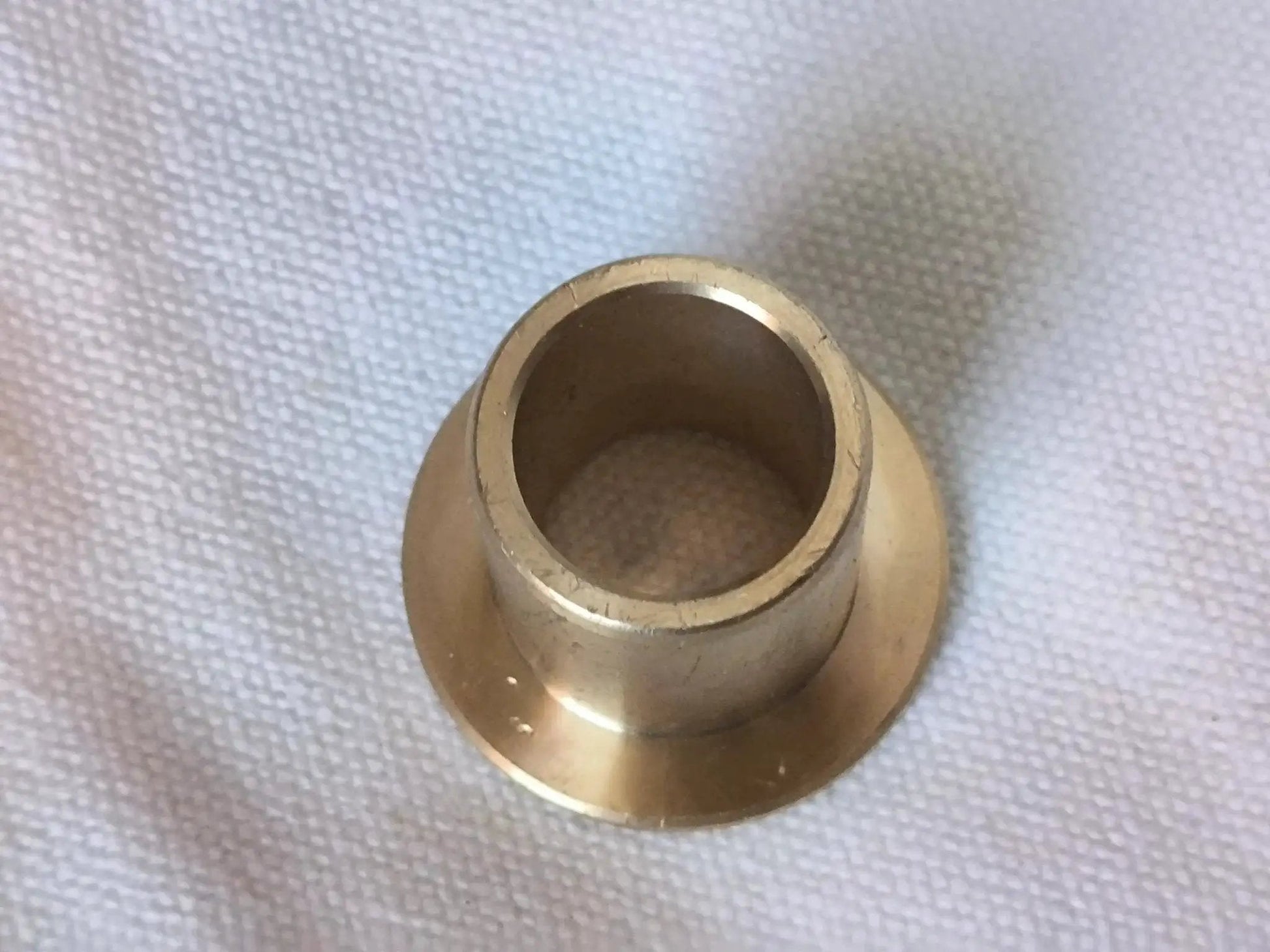 Copper-brass brushing sleeve for 49cc/100cc bike motors, part of the Bike Engine Clutch Bell Drum Brushing Sleeve Kit For 100cc 4 Stroke Motors.