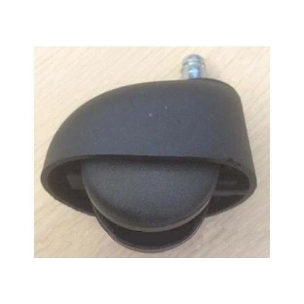 10-Pack Covered Black 2" twin wheel Caster-