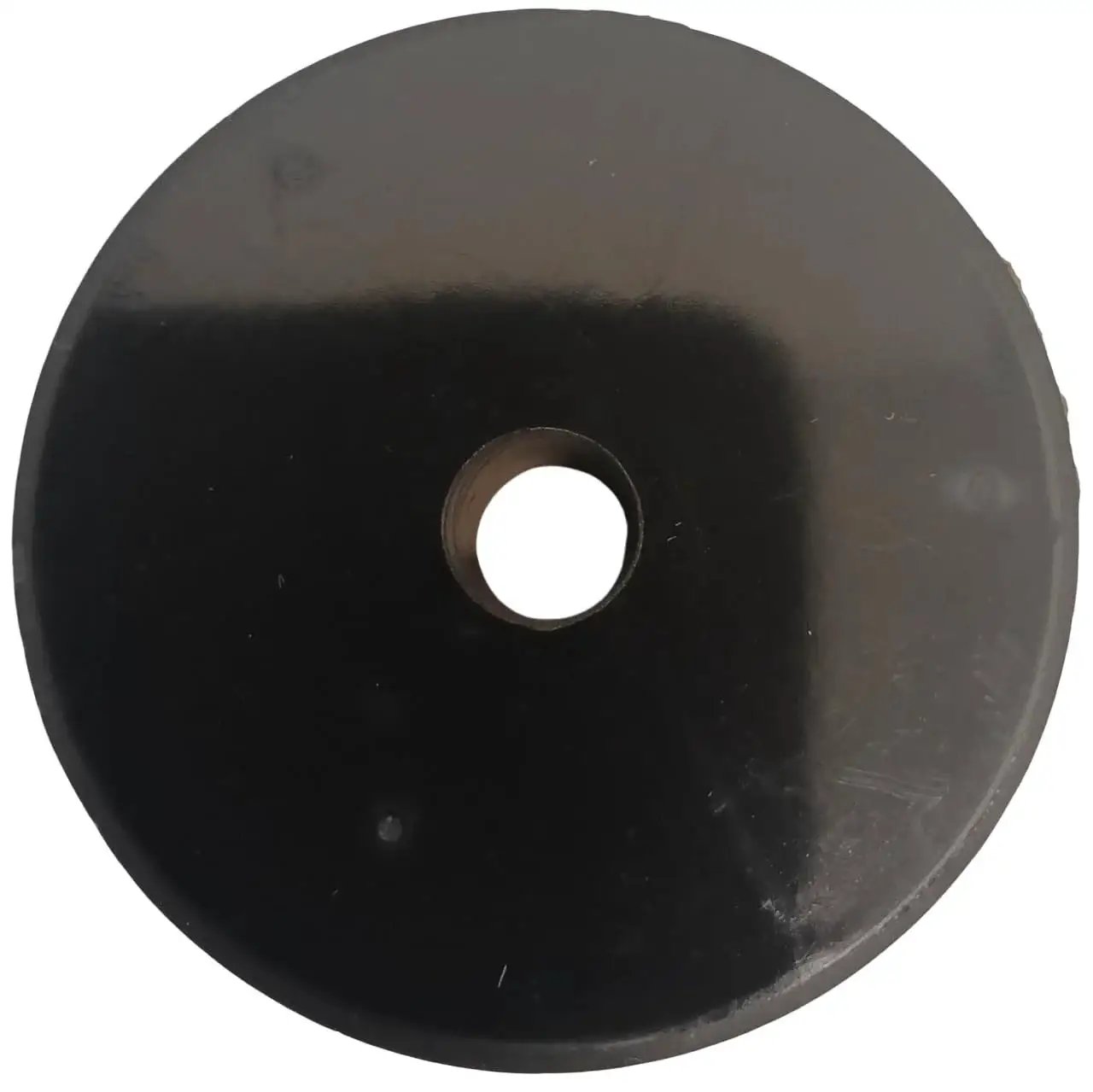 Standard Impeller And Bearing Sleeve Replacement Kit For Commercial Coffee Equipment, black 3587 impeller, top view